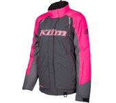 Klim Strata Chaqueta para motonieve para damas - Gris Rosa (M)