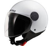 LS2 OF558 Sphere Lux II Casco Jet - Blanco