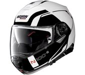 Nolan N100-5 Consistency N-Com Casco - Negro Blanco (2XS)