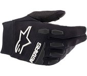 Alpinestars Full Bore Guantes de Motocross Juvenil - Negro (S)