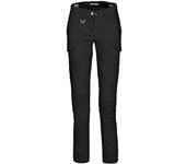 Spidi Pathfinder Cargo Pantalones textiles de motocicleta para mujer - Negro (32)