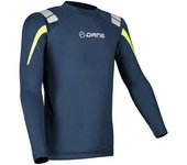 DANE 4-Seasons Camisa funcional de manga larga - Azul Amarillo