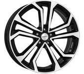 Llanta Dezent Ta 7x17 5x108 Et45 63.4 Black Polish
