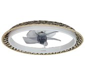 Cecotec Energysilence Lamparero 610 Natural Design Ventilador de Techo con Luz 20W Blanco