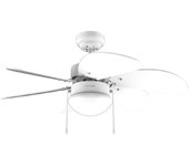 Cecotec EnergySilence Aero 3600 Vision Full White Ventilador de Techo con Luz 50W Blanco