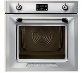 Horno eléctrico Smeg Victoria SOP6902S2PX 68L Crema pirolítico vapor combinado EvoScreen