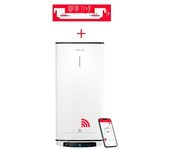 Ariston Velis Pro Wifi Termo Eléctrico Inteligente 80L Clase B + Soporte de Pared Instafix