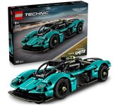 Maqueta LEGO Technic Aston Martin Valkyrie 707 piezas Motor V12 Puertas Gaviota Turquesa