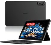 Blackview Mega 2 12" FHD+ 2K 12GB/256GB 4G Android 15 Gris + Teclado Bluetooth QWERTY Inglés