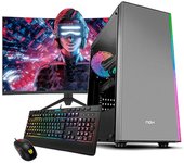 Neo-PC Omega AMD Ryzen 5 4600G/32GB/480GB SSD + Monitor 27' FullHD + Teclado y Ratón