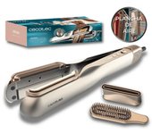 Cecotec Ritualcare Air Lisse 2 en 1 Plancha de Pelo con Aire 2 Cabezales 1000W Champagne