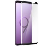 Muvit Protector Cristal Templado con Bordes Curvos Negros para Samsung Galaxy S9 Plus