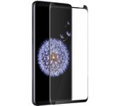 Muvit Protector Cristal Templado con Bordes Curvos Negros para Samsung Galaxy S9
