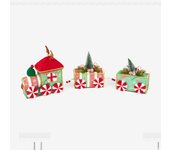 Figura decorativa Tren 61x9x21cm