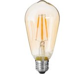 Bombilla de LED ámbar 4W Ø6x14cm