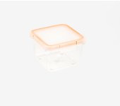 Taper hermético de plástico transparente Tritan 0,4l