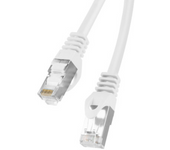 CABLE RED LANBERG LATIGUILLO CAT.6 FTP 3M BLANCO FLUKE PASSED
