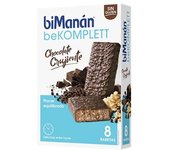 Bimanan Bekomplett Snack 8 Barritas Sabor Chocolate Crujiente