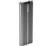 43318 caja para disco duro externo Caja externa para unidad de estado sólido (SSD) Plata M.2, Caja de unidades