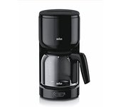 Braun KF 3120 BK Independiente - Cafetera (Independiente, Cafetera de filtro, De café molido, 1000 W, Negro)