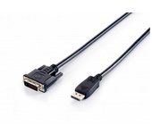 Equip 119336 adaptador de cable de vídeo 2 m DisplayPort DVI-D Negro