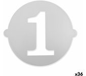 Plantilla para tartas algon 25 cm número 1 (36 unidades)
