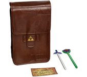 PowerA 1305220-01 funda para consola portátil Funda de protección Nintendo Imitación piel Marrón