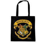 Logoshirt - Harry Potter - Hogwarts - Logo - Sac de courses - Sac Cabas réutilisables - negro - Diseño original con licencia