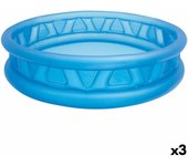 Piscina hinchable para niños intex azul redonda 790 l 188 x 46 x 188 cm (3 unidades)
