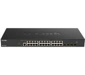 D-Link DXS-1210-28T switch Gestionado L2/L3 10G Ethernet (100/1000/10000) 1U Negro