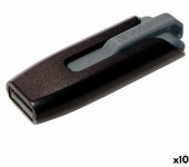 Pendrive verbatim v3 store 'n' go negro 64 gb (10 unidades)