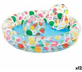 Piscina hinchable para niños intex tropical aros 150 l 122 x 25 cm (12 unidades)