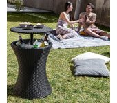Mesa nevera para jardín 3 en 1 frizzble innovagoods