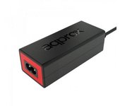 Approx appA01 adaptador e inversor de corriente Interior 90 W Negro, Rojo