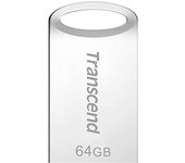 Transcend JetFlash 710S 64GB unidad flash USB USB tipo A 3.2 Gen 1 (3.1 Gen 1) Plata