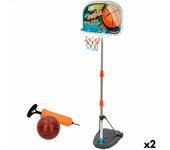 Canasta de baloncesto colorbaby 46,5 x 165 x 40 cm (2 unidades)