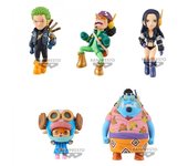 Figura banpresto one piece world collectable egg head 2 1 de 7cm unidad aleatoria