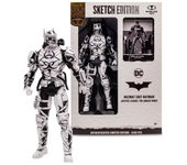 McFarlane-64387047 DC Muliverse Hazmat Suit Batman Figura coleccionista, Color Plata, 17 cm (64387047)