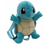 Pokémon- Mochila de Peluche, Diseño Squirtle, Peluche, Tamaño 35 cm, Mochila, Juguetes, Color Azul, Producto Oficial (CyP Brands)