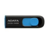 ADATA 64GB DashDrive UV128 unidad flash USB USB tipo A 3.2 Gen 1 (3.1 Gen 1) Negro, Azul