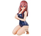 Banpresto BP88552P Miku Nakano Figura de Acción, School Style Ver. The Quintessential Quintuplets Movie, Celestial VIVI, 12 cm, Multicolor