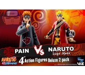 Pack Sage Mode Naruto Vs Pain 2 Figuras 10 cm Naruto 25th Anniversary SDD