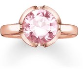 Thomas Sabo TR2036-540-9-54 Anillo de Mujer con Plata Esterlina 925/1000 - Tamaño 14