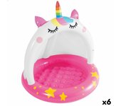 Piscina hinchable para niños intex gato unicornio 45 l 101 x 102 x 102 cm (6 unidades)
