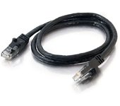 Cables To Go - Cable de conexión (Cat 6a), Color Negro