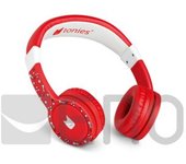 tonies - Auriculares para niños Ajustables y Plegables con limitación de Volumen, Auriculares con Cable y Diadema Acolchada, Color Rojo