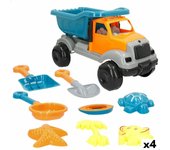 Set de juguetes de playa colorbaby 40 x 22 x 20 cm (4 unidades)