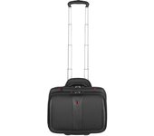Wenger Patriot Maletín, Maletín con Ruedas para portátil 2 en 1, portátil de hasta 17 Pulgadas, 32 l, Mujer y Hombre, Oficina Negocios Universidad Escuela, Negro, 600662