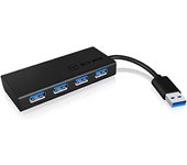 ICY BOX IB-AC6104-B USB 3.2 Gen 1 (3.1 Gen 1) Type-A 5000 Mbit/s Negro