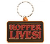 Pyramid International Stranger Things (Hopper Lives) Rubber Keychain Llavero, Multi, One Size Unisex Adulto